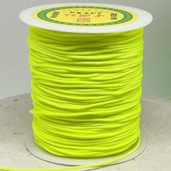 Macraméband 10m 1,5mm Neongelb