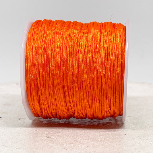 Macrameeband Orange 0,8mm