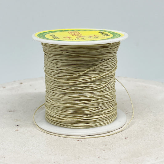 Macraméband 10m 0,5mm Hellbeige