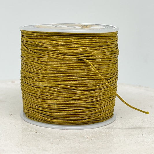 Macraméband 10m 0,8mm Ocker Gelb