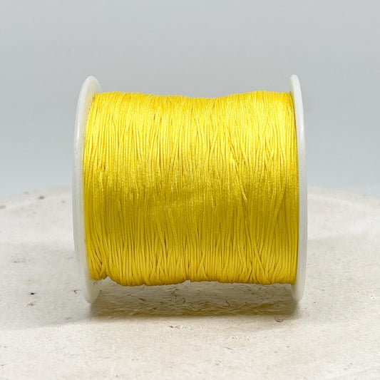 Macraméband 10m 0,5mm Zitronengelb