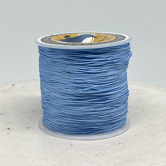 Macraméband 10m 0,5mm Hellblau
