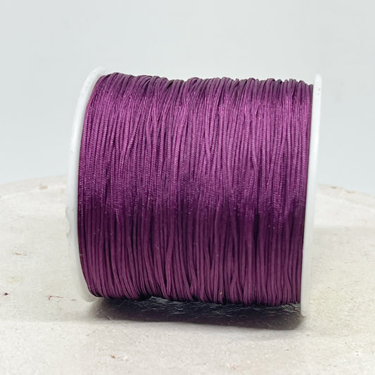 Macraméband 10m 0,8mm Farbe Aubergine