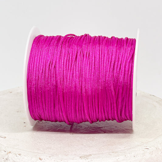 Macraméband 10m 1,5mm Fuchsia Pink