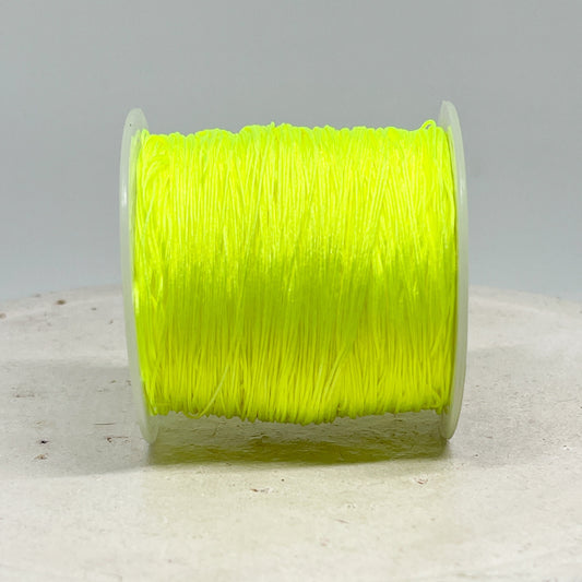 Macraméband 10m 0,5mm Neongelb