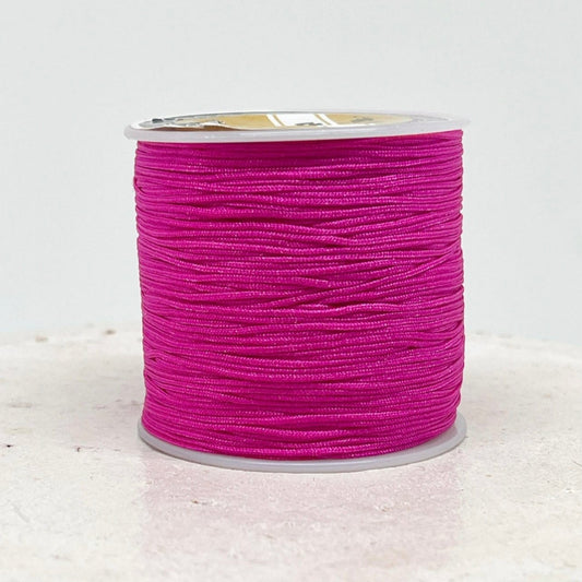 Macrameeband 10m 0,8mm Magenta Pink