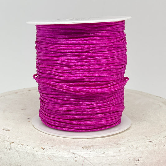 Macraméband 10m 1,5mm Fuchsia Pink