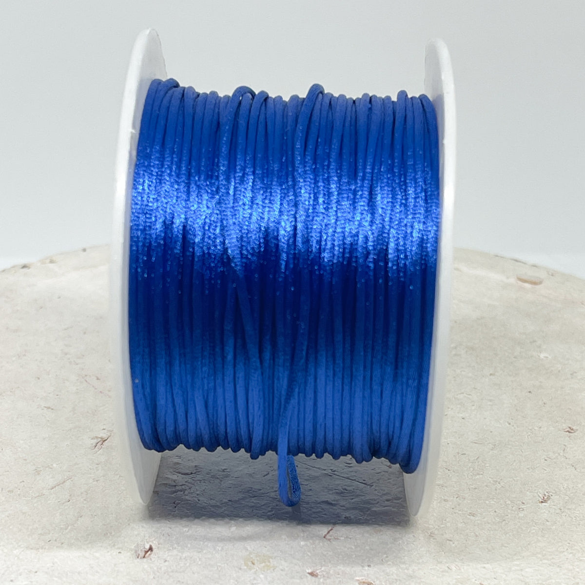 Satinband 1mm Preußisch Blau, 5m Schmuckband