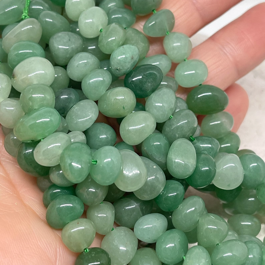 Aventurin Edelstein Perlen Nuggets 5mm - 10mm