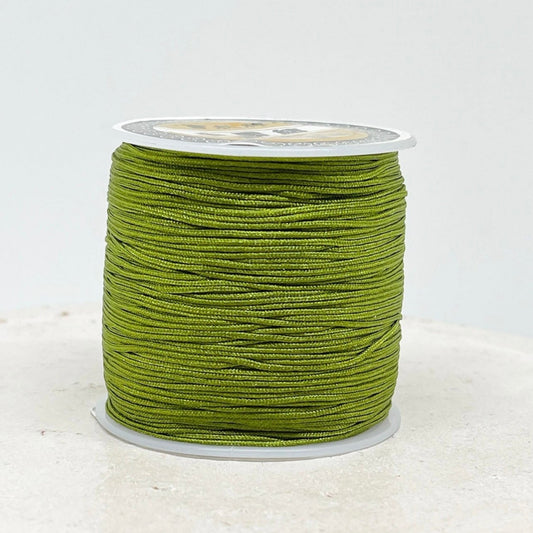 Macraméband 10m Olivgrün