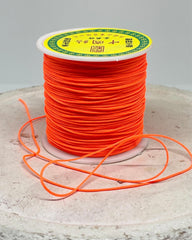 Macraméband 10m 0,8mm Neonorange