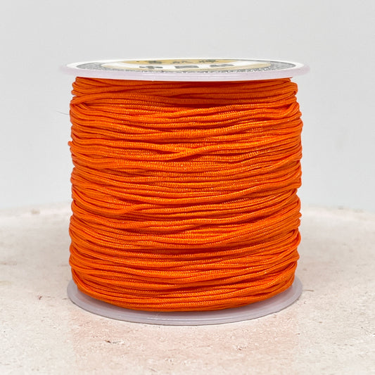 Macrameeband Orange 0,8mm