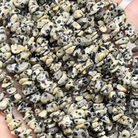 Dalmatiner Jaspis Edelstein Perlen, Edelstein Splitter, 5mm - 8mm,