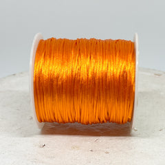 Satinband 1mm 5m Orange, Schmuckband