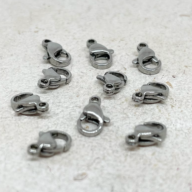 Edelstahl Karabiner Verschlüsse 10 St.