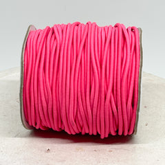 Elastisches Band Pink, 5 Meter Gummiband 0,8mm / 1mm / 2mm