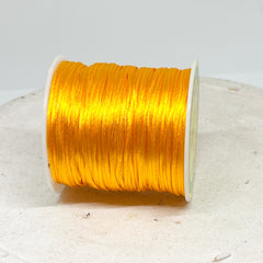 Satinband 1mm 5m Orange, Schmuckband