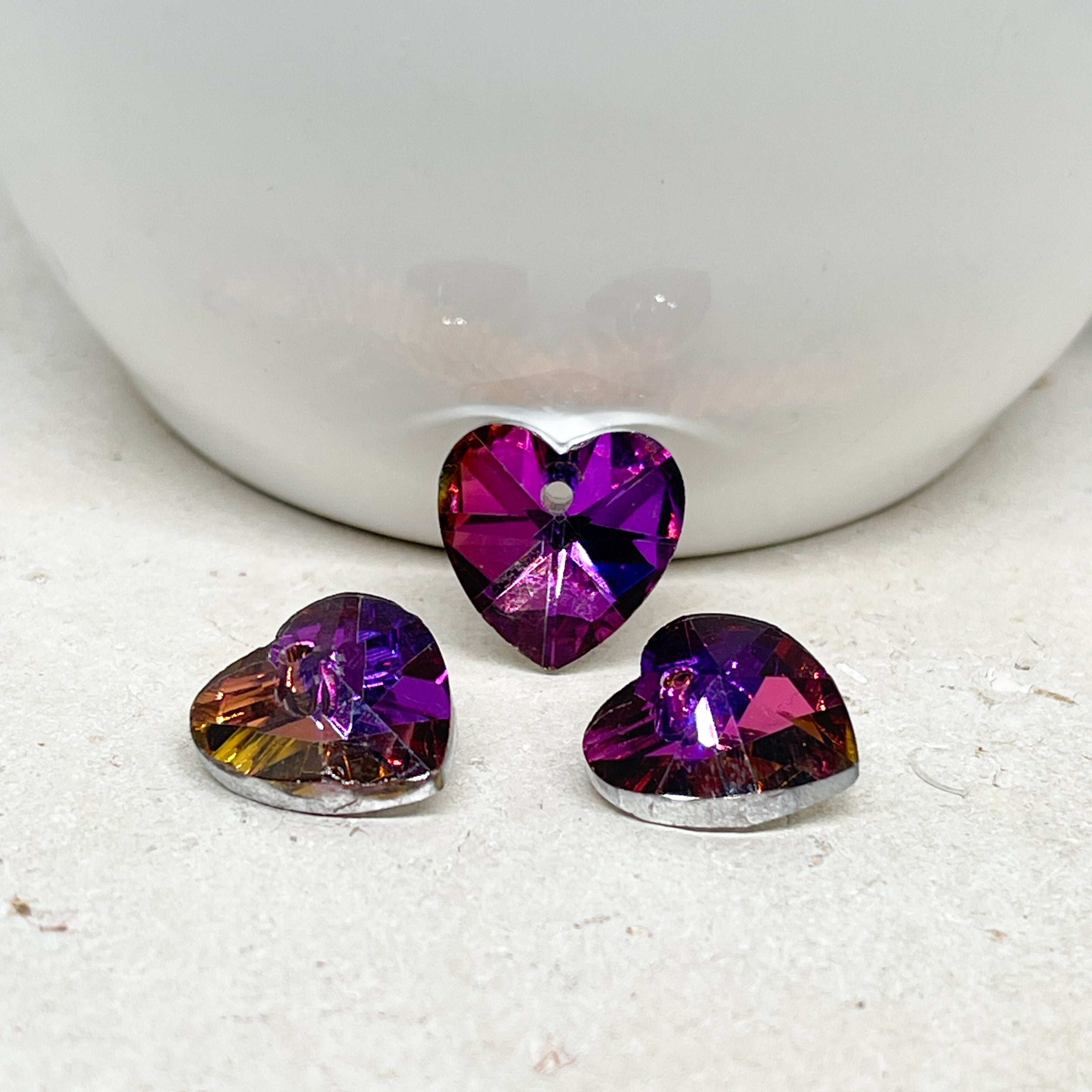 Kristallherzen 14mm