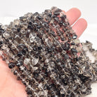 Rauchquarz Edelstein Perlen Splitter 5mm - 8mm