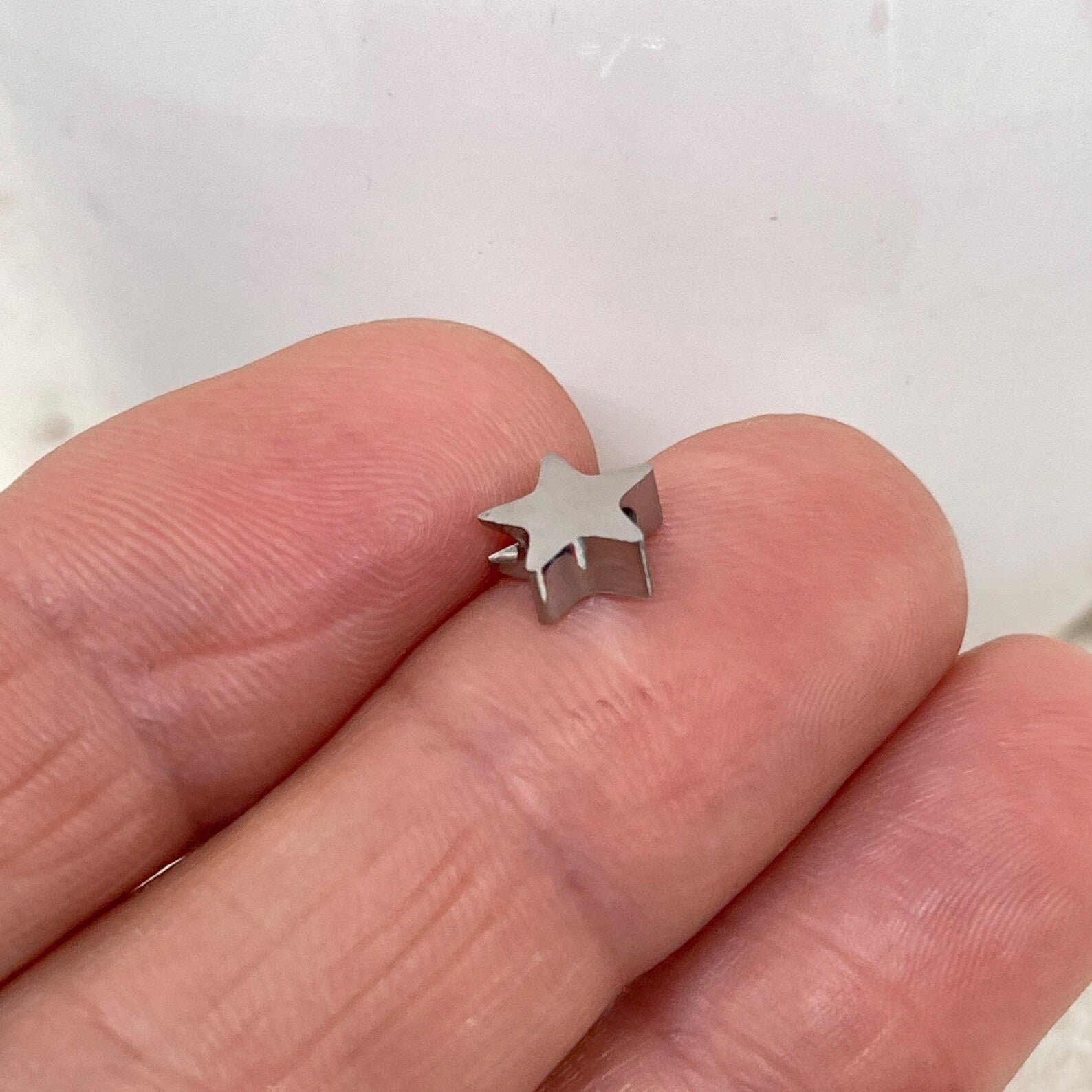 Verbinder Stern Perle Edelstahl 2 St.