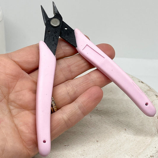 Schmuckzange Feiner Seitenschneider aus Stahl 1 St.