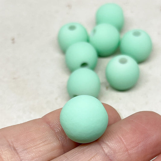 Runde Acrylperlen 15,5mm Türkis 20 St.