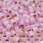 TOHO Beads Perlen Rocaille 10g Nr. PF2105 Perma Finish Silver Lined Rosalin