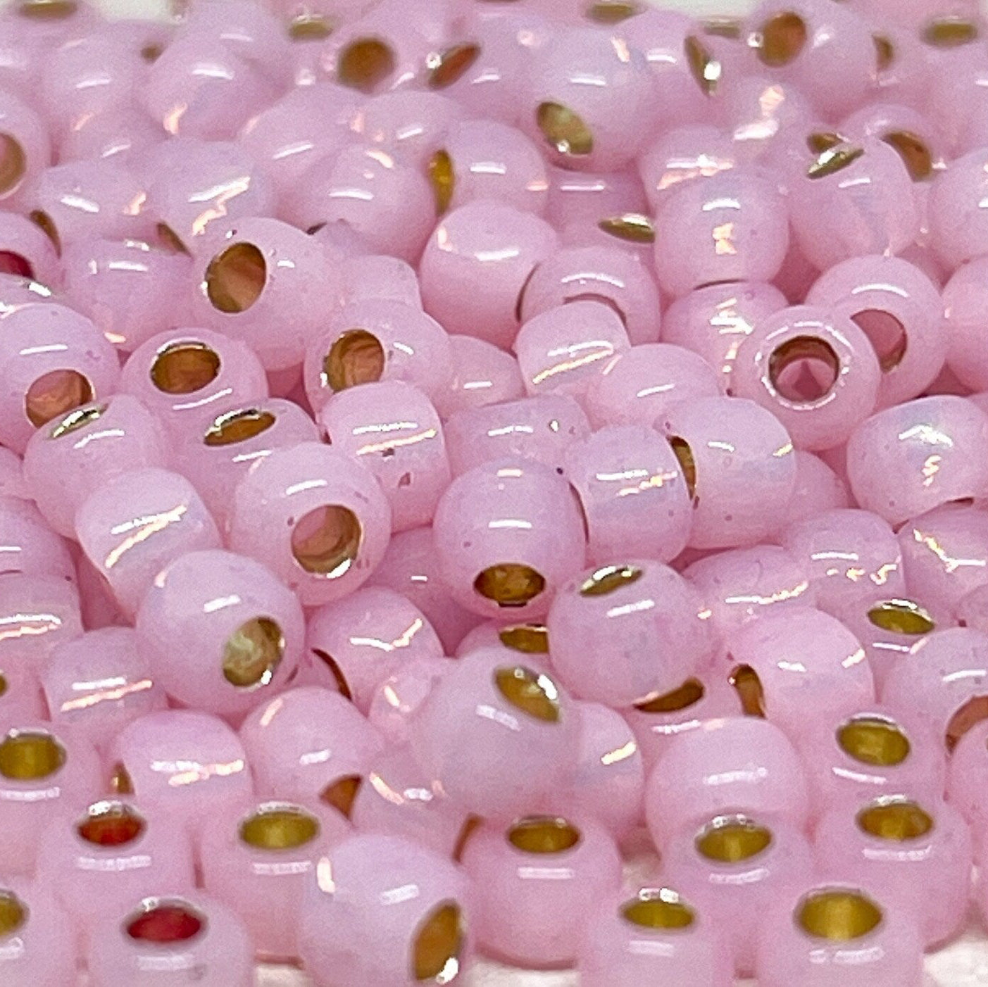 TOHO Beads Perlen Rocaille 10g Nr. PF2105 Perma Finish Silver Lined Rosalin