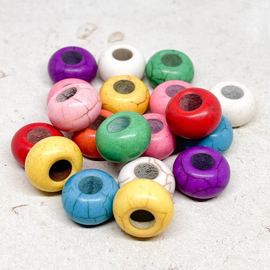 10 St. Howlith Donuts 14mmx 8mm - Mix