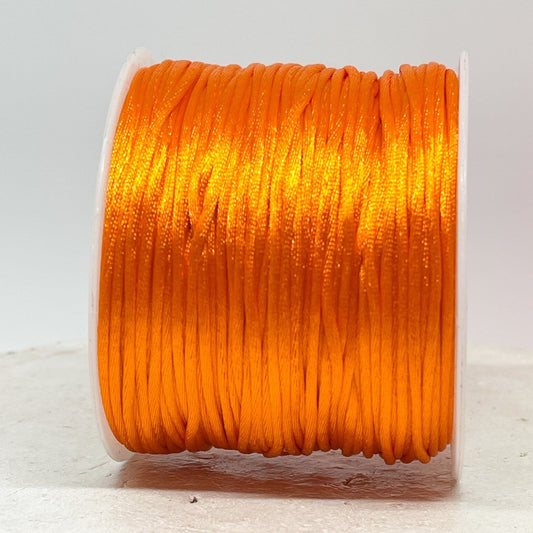 Satinband 1,5mm Orange 5m Schmuckband