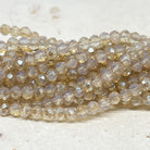 Kristallperlen 4mm Hellbeige 