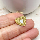 Anhänger Herz aus Edelstahl (IP)
