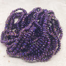 Glasperlen 3mm - Violett Metallic