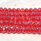 Glasperlen 10mm - Rot