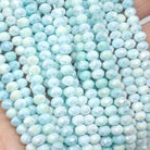 Glasperlen 6mm - Türkis Blau