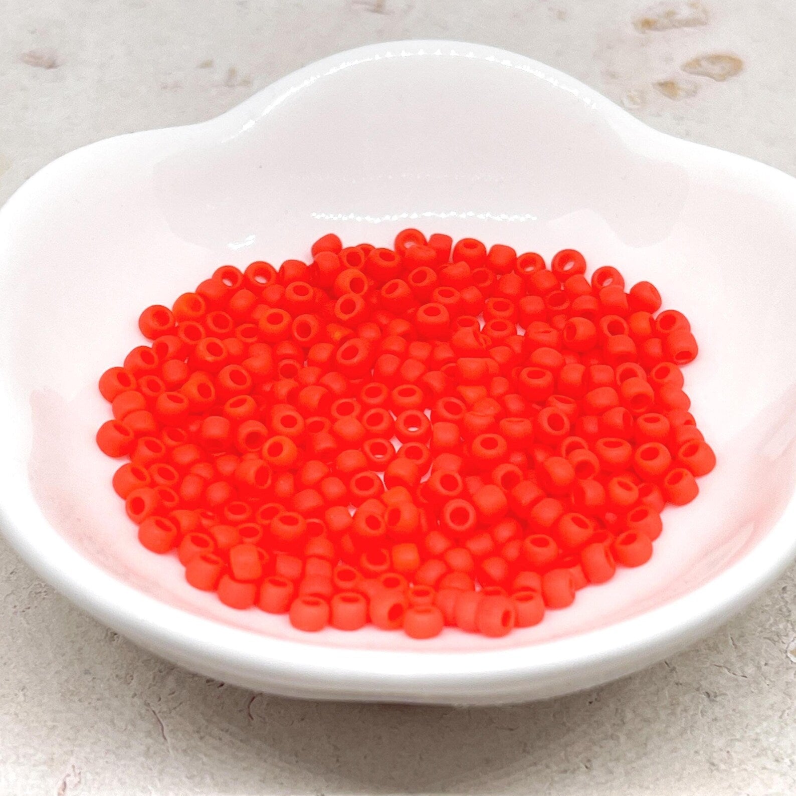 TOHO Beads Perlen Rocaille 10g Nr. 50F Orange Matt