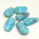 Acryl Perlen Oval 27mm x 15mm Türkis