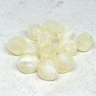 Acryl Perlen Oval 15mm x 12mm - Beige