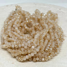 Kristallperlen 4mm  beige