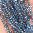 Kristallperlen 6mm Blau