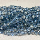Kristallperlen 6mm Blau