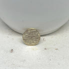 Plättchen Anhänger aus Messing 15mm vergoldet 6 St.