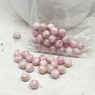 Böhmische Glasperlen 50 St. 6mm Opak Topaz Pink