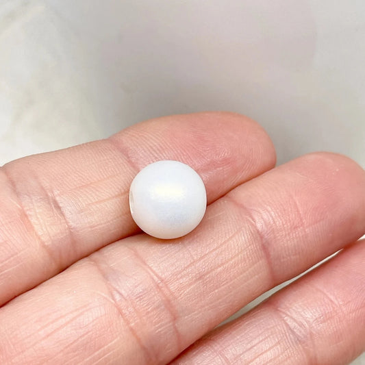 Runde Acrylperlen 12mm Weiß 30 St.