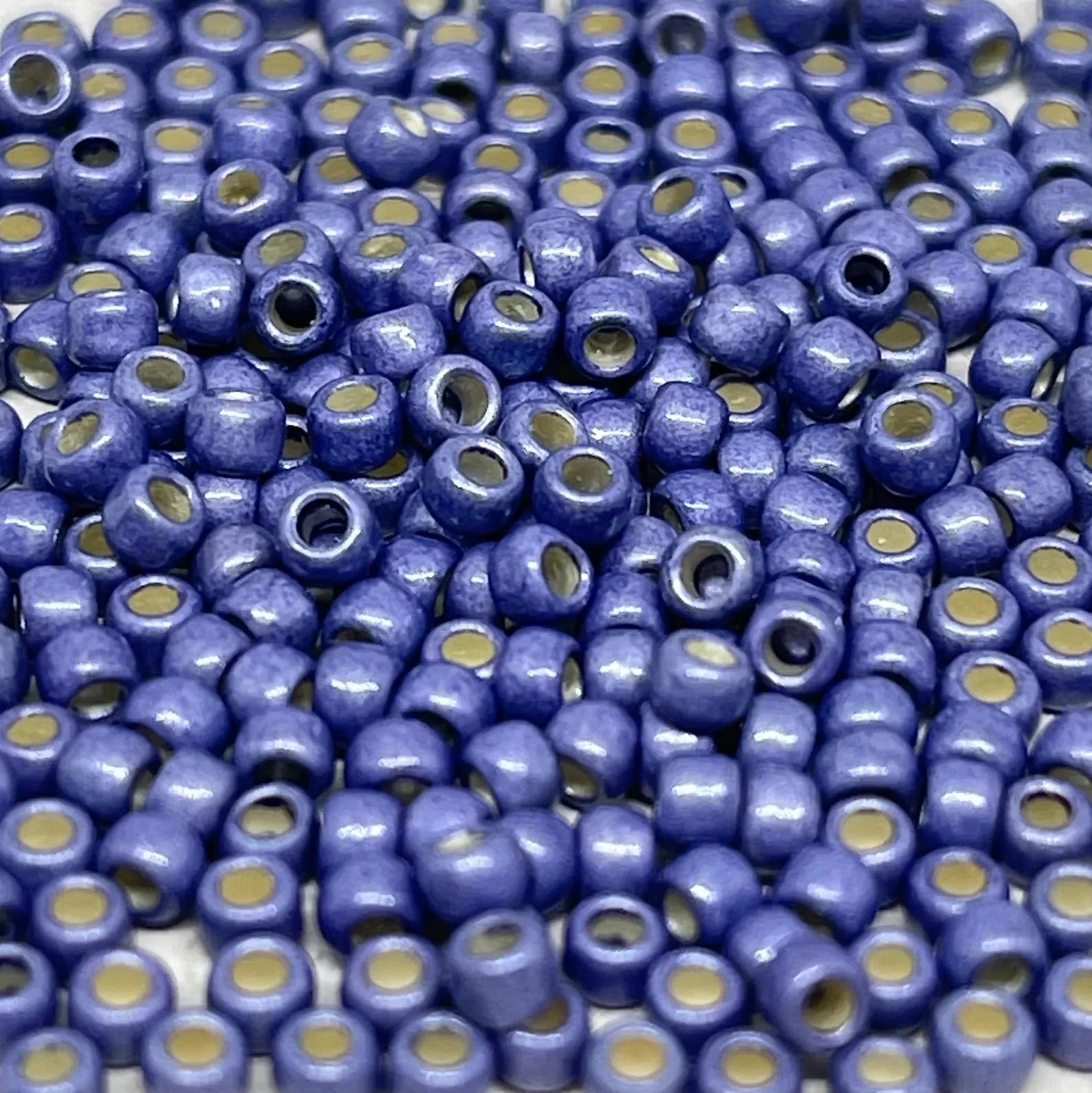 TOHO Beads Perlen Rocaille 10g Nr. PF567F Permanent Finish Matte Metallic Polaris