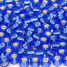 TOHO Beads Perlen Rocaille 10g Nr. 35 Silver Lined Sapphire