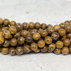 Elefantenhaut Jaspis Perlen Naturstein 60 St. 6mm