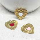 Anhänger Herz aus Edelstahl (IP)
