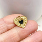 Anhänger Herz aus Edelstahl (IP)