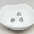 Verbinder Herz Perle Edelstahl 3 St.